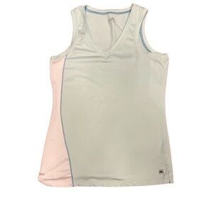 ALO Yoga Fitted Stretch Cool Fit Moisture Wicking Green Tank Top, Women’s Small